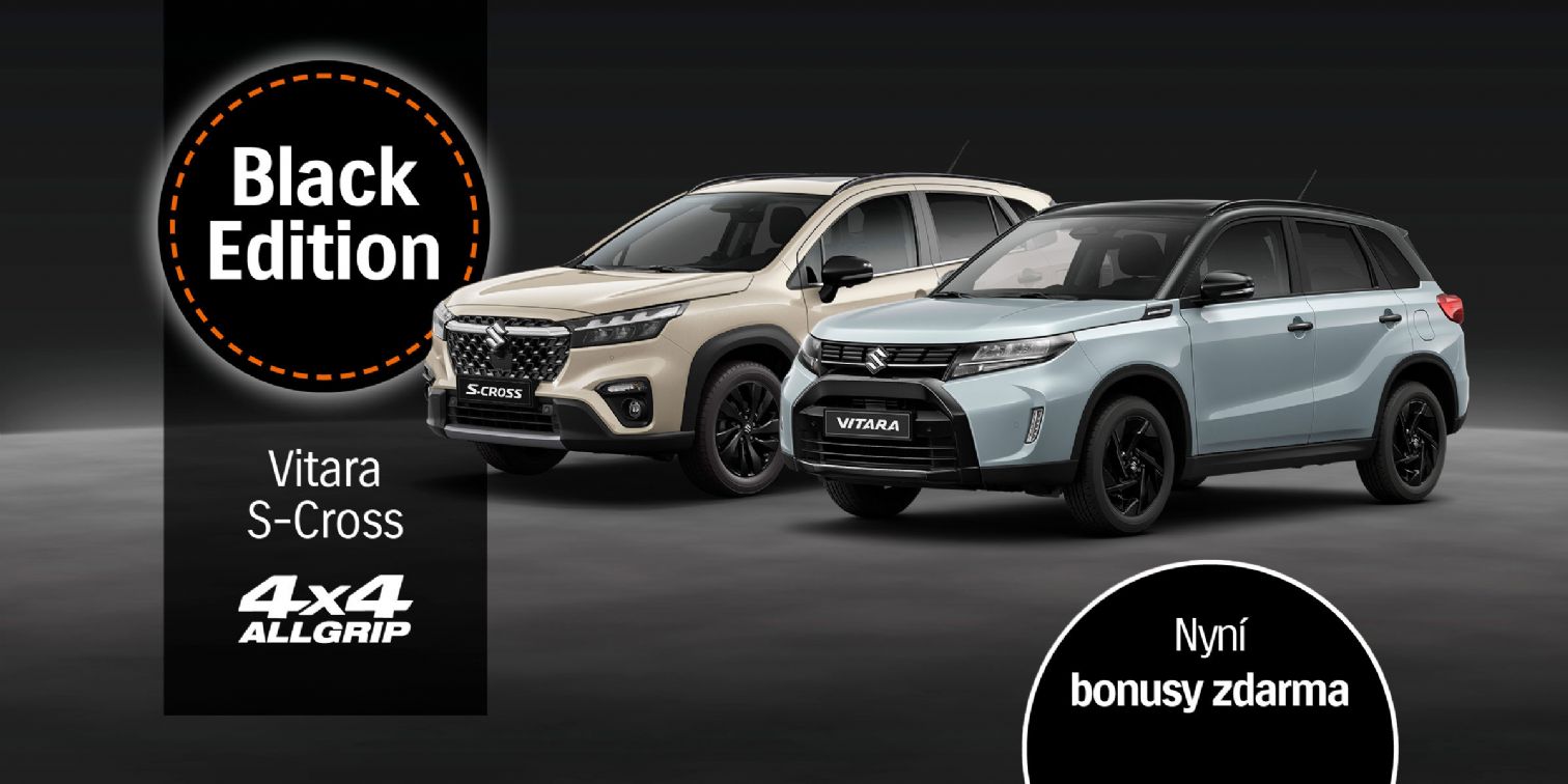 BLACK EDITION – stylová SUV se slevou 40 000 Kč